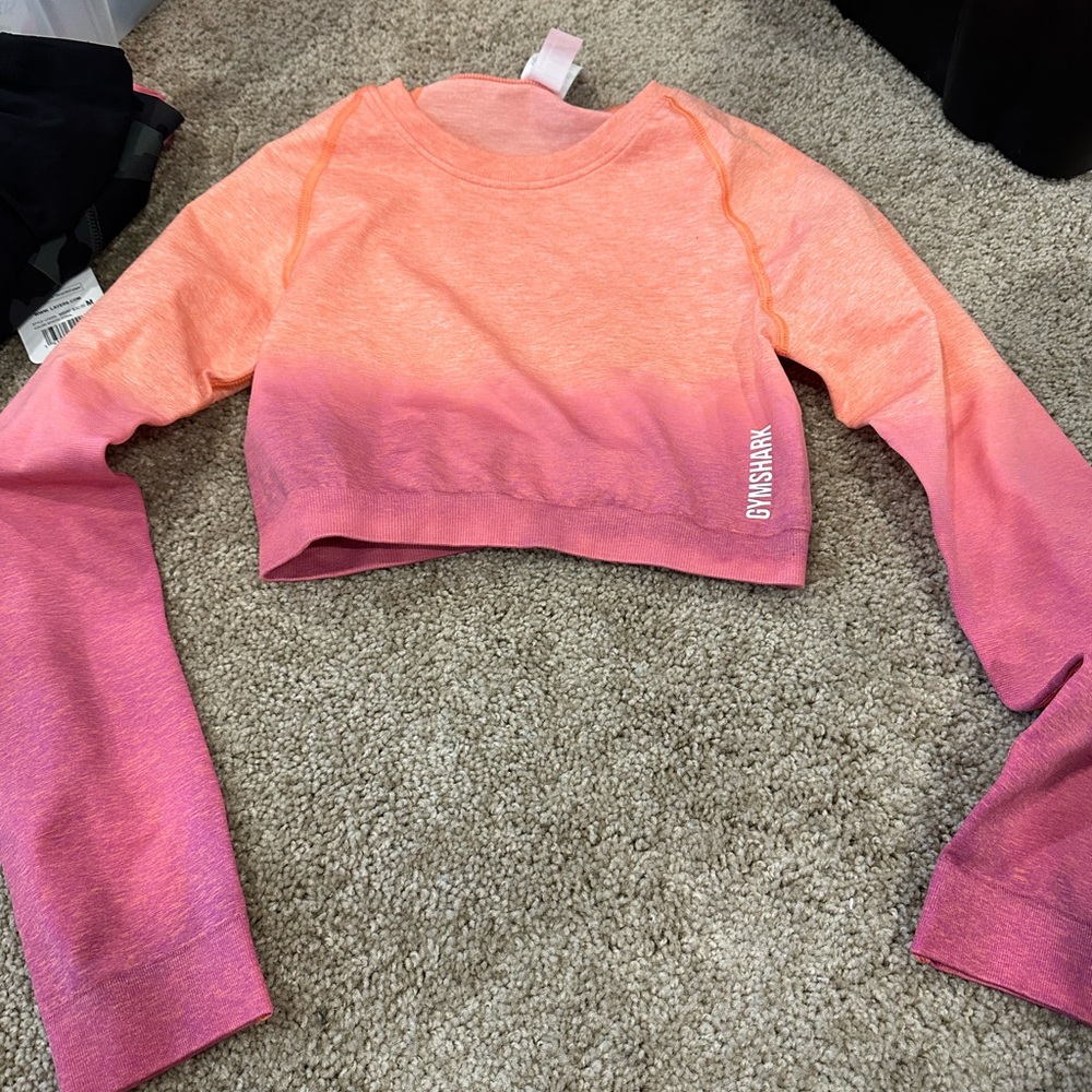 Gymshark Coral Activewear Top - Picture 2 of 4